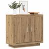 vidaXL Credenza Rovere Artigianale 80x40x75 cm in Legno Multistrato
