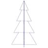 vidaXL Albero di Natale a Cono 360 LED per Interni Esterni 143x250 cm