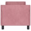vidaXL Struttura letto per bambini con testata Rosa 70 x 140 cm