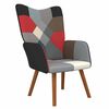 vidaXL Poltrona Relax in Tessuto Patchwork