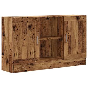 vidaXL Credenza Legno Antico 120x30,5x70 cm in Truciolato