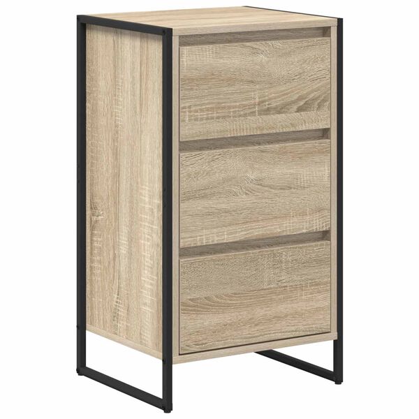 vidaXL Credenza Sonoma 42 x 36 x 75.5 cm Legno multistrato