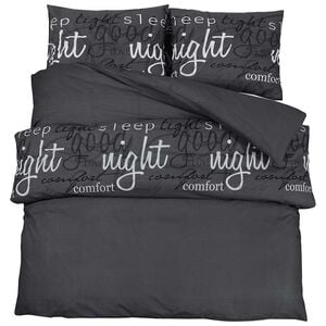 vidaXL Set Copripiumino Nero e Bianco 220x240 cm in Cotone