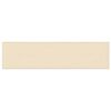 vidaXL Testiera da Parete 12 pcs Crema 60 x 15 cm Tessuto