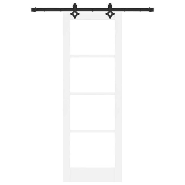 vidaXL Porta scorrevole Bianco 73,5 x 211 cm