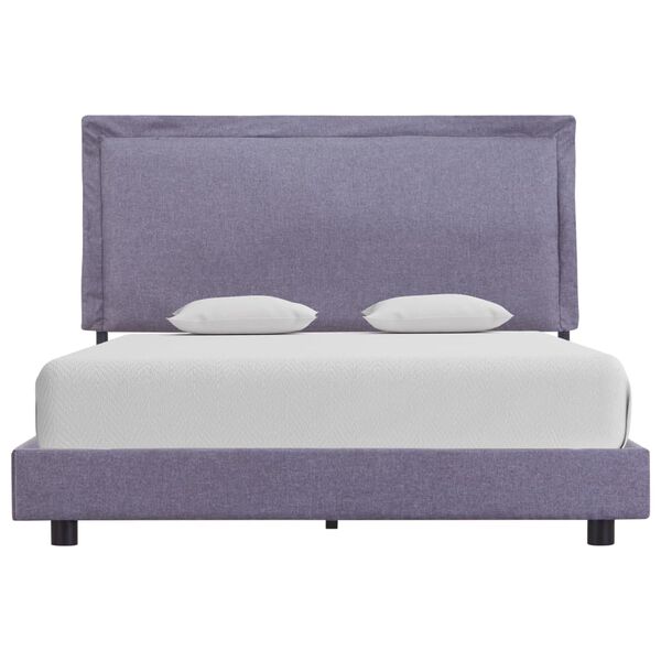 vidaXL Giroletto senza Materasso Grigio Chiaro 140x200 cm Tessuto