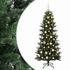 vidaXL Albero di Natale artificiale con palline 180 cm 300 LED
