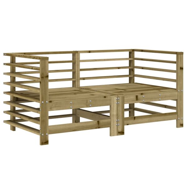 vidaXL Set Salotto da Giardino 7 pz in Legno Impregnato di Pino
