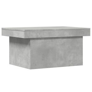 vidaXL Tavolino Salotto Grigio Cemento 100x55x40 cm Legno Multistrato