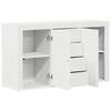vidaXL Credenza con cassetto Bianco 120 x 36 x 69 cm Legno multistrato