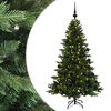 vidaXL Albero di Natale artificiale con palline 120 cm 150 LED
