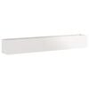 vidaXL Fioriera 280x40x40 cm in Acciaio Inox