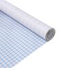 vidaXL Pellicole per Finestre Design Smerigliato a Strisce in PVC