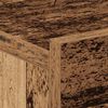 vidaXL Comodini Pensili 2pz Legno Antico 40x32x15 cm Legno Multistrato
