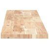 vidaXL Mensole da Parete 2 pz 160x20x2 cm Legno Acacia Non Trattato