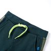 Pantaloni Tuta per Bambini con Coulisse Verde Muschio 128