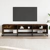 vidaXL Mobile Porta TV Rovere Fumo 180x40x46 cm in Truciolato