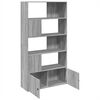 vidaXL Libreria Grigio Sonoma 100x36x189 cm in Legno Multistrato