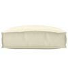 vidaXL Cuscino Crema 50 x 50 x 12 cm Tessuto Oxford