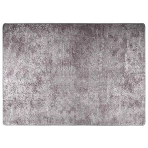 vidaXL Tappeto Lavabile 120x180 cm Grigio Antiscivolo