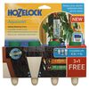 Hozelock Coni di Irrigazione 4 pz Aquasolo Medi
