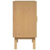 vidaXL Base Cabinet con lo scaffale Olden Marrone 60 x 40 x 80 cm
