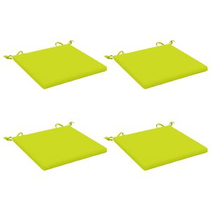 vidaXL Cuscini per Sedia in 4 Pezzi SOEST 4 pz 100% Poliestere