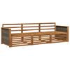 vidaXL Set di divani da esterno 3 pcs Naturale