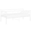 vidaXL Telaio Divano Letto Bianco in Metallo 90x200 cm