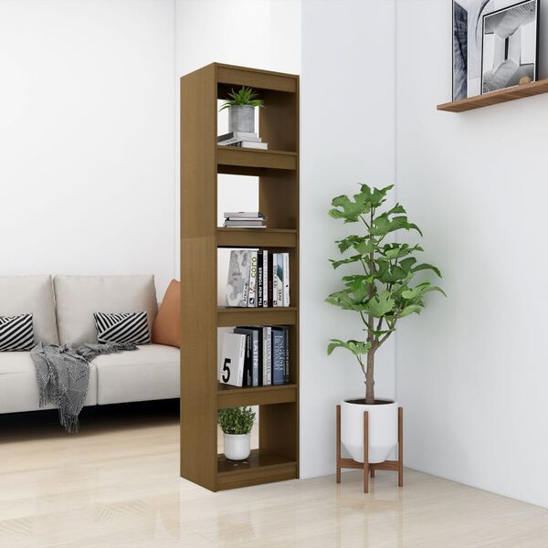 vidaXL Libreria/Divisorio Ambra 40x30x167,5 cm in Massello di Pino