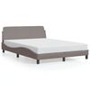 vidaXL Giroletto Dover Tortora 140x200 cm in Tessuto