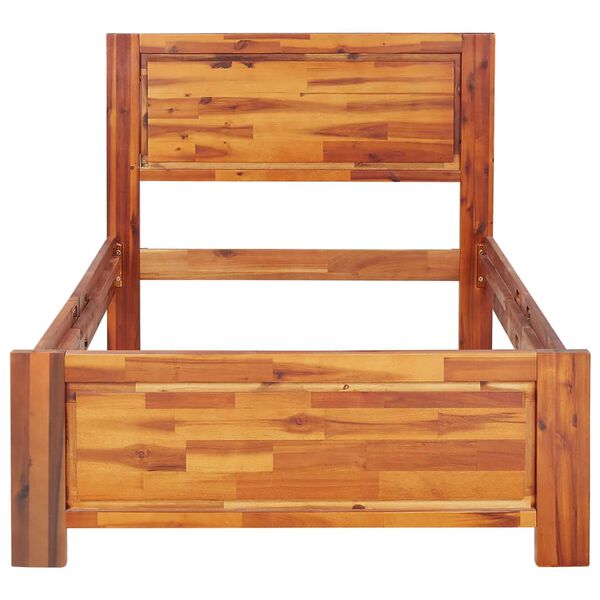 vidaXL Giroletto in Legno Massello di Acacia 90x200 cm