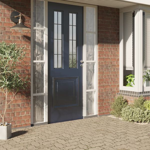 vidaXL Pellicole per Finestre Smerigliate 4pz Motivo Bamb&ugrave; in PVC