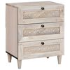 vidaXL Armadio da Notte Bianco 50 x 33 x 62 cm Legno ingegnerizzato