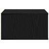 vidaXL Supporto per Stampante Rovere nero 49 x 40 x 22.5 cm