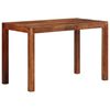 vidaXL Tavolo da Pranzo 120x60x76 cm in Legno Massello di Acacia