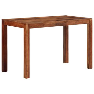 vidaXL Tavolo da Pranzo 120x60x76 cm in Legno Massello di Acacia