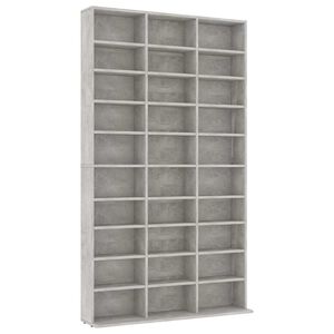vidaXL Mobile Porta TV Grigio Cemento 102x23x177,5 cm in Multistrato