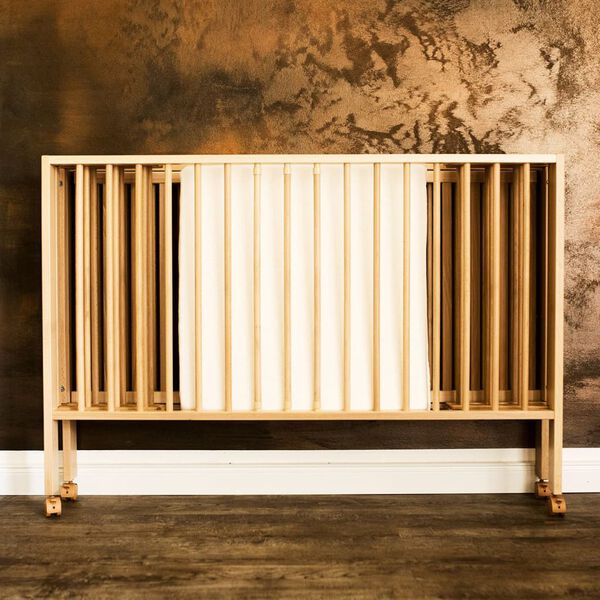 tiSsi Lettino Pieghevole per Bambini Naturale