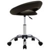 vidaXL Sedia da Lavoro con Ruote Marrone in Similpelle