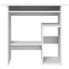 vidaXL Scrivania Bianca 80x45x74 cm in Legno Multistrato