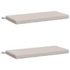 vidaXL Cuscini per Panchina a 2 Pezzi SOEST 2 pz 100% Poliestere