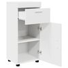vidaXL Set di Armadi da Bagno TULUM Bianco 37 x 31,5 x 82 cm