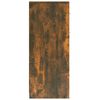 vidaXL Armadietto Bagno Rovere Fumo 60x33x80 cm Legno tecnico