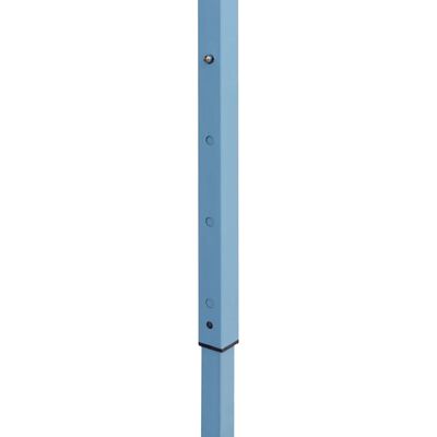 vidaXL Gazebo Professionale Pieghevole 3x4m Acciaio Blu