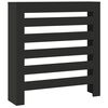 vidaXL Copertura Termosifone Nera 78x20x82 cm Legno Multistrato