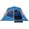vidaXL Tenda Campeggio 6 Persone Blu Rilascio Rapido Impermeabile