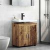 vidaXL Set di Armadi da Bagno TULUM Legno vecchio 60 x 34 x 63 cm