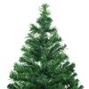 vidaXL Albero di Natale Preilluminato con Palline 150 cm 380 Rami