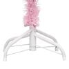vidaXL Albero di Natale Preilluminato con Palline Rosa 240 cm PVC